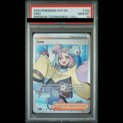 PSA 10 Pokemon Iono — English