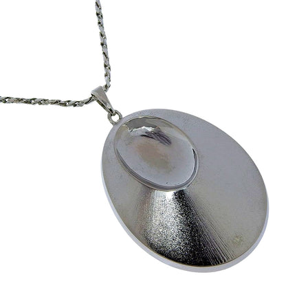 Mikimoto perfume bottle necklace made of Silver 925 weighing 20g with 62cm neck circumference