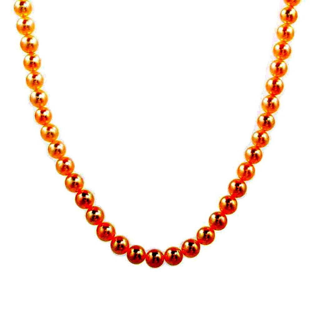 Mikimoto pearl necklace featuring 5.5-6mm pearls on a 38.5cm silver chain