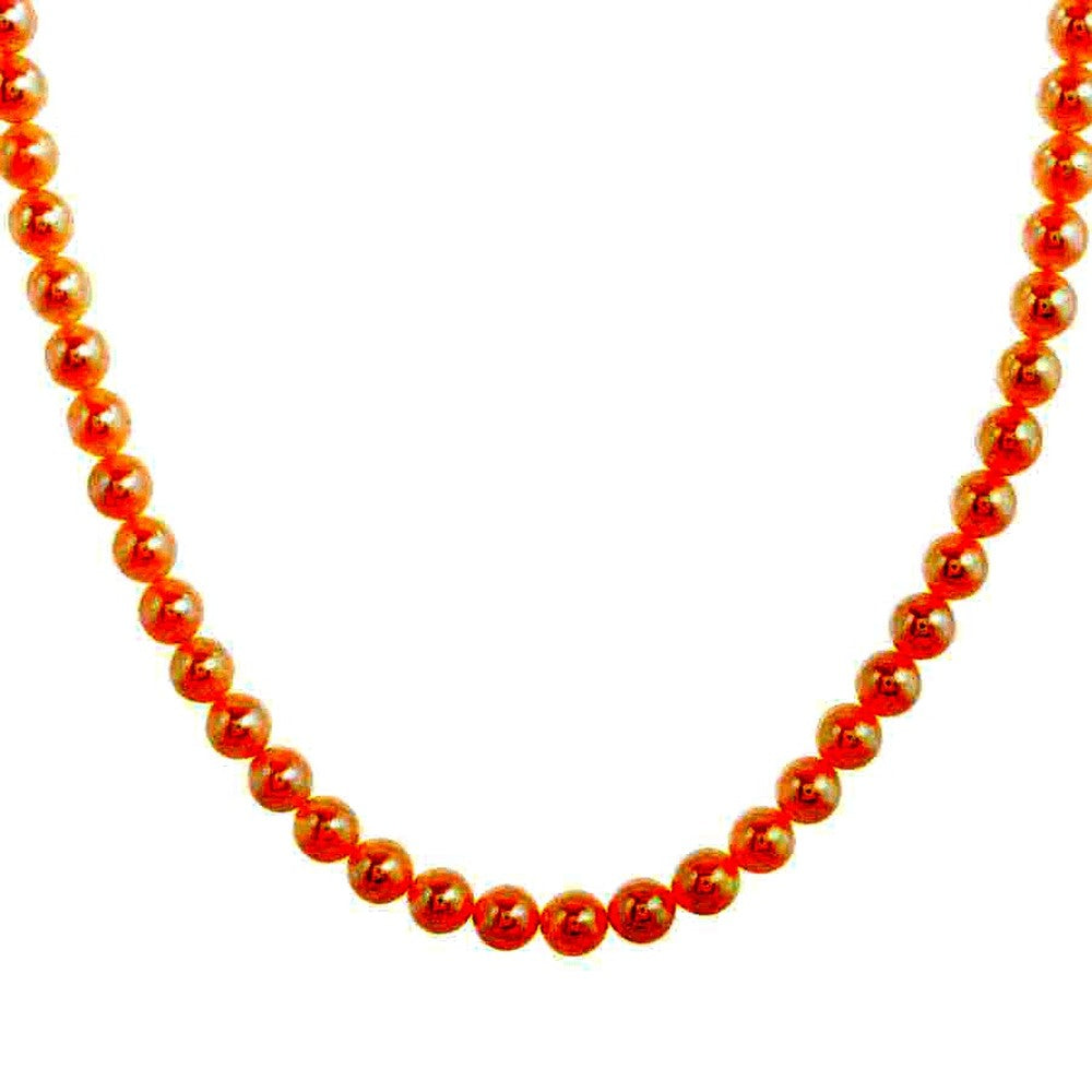 MIKIMOTO pearl necklace featuring white pearls on a 39.5 cm silver chain weighing 23.1 grams