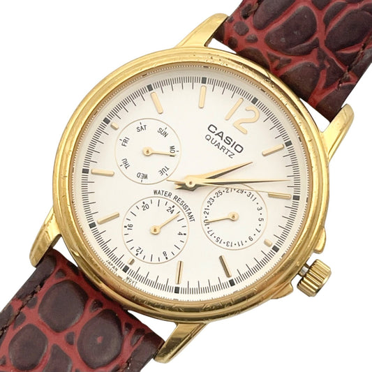 CASIO MTP-1174 Quartz Men's Watch — Japanese