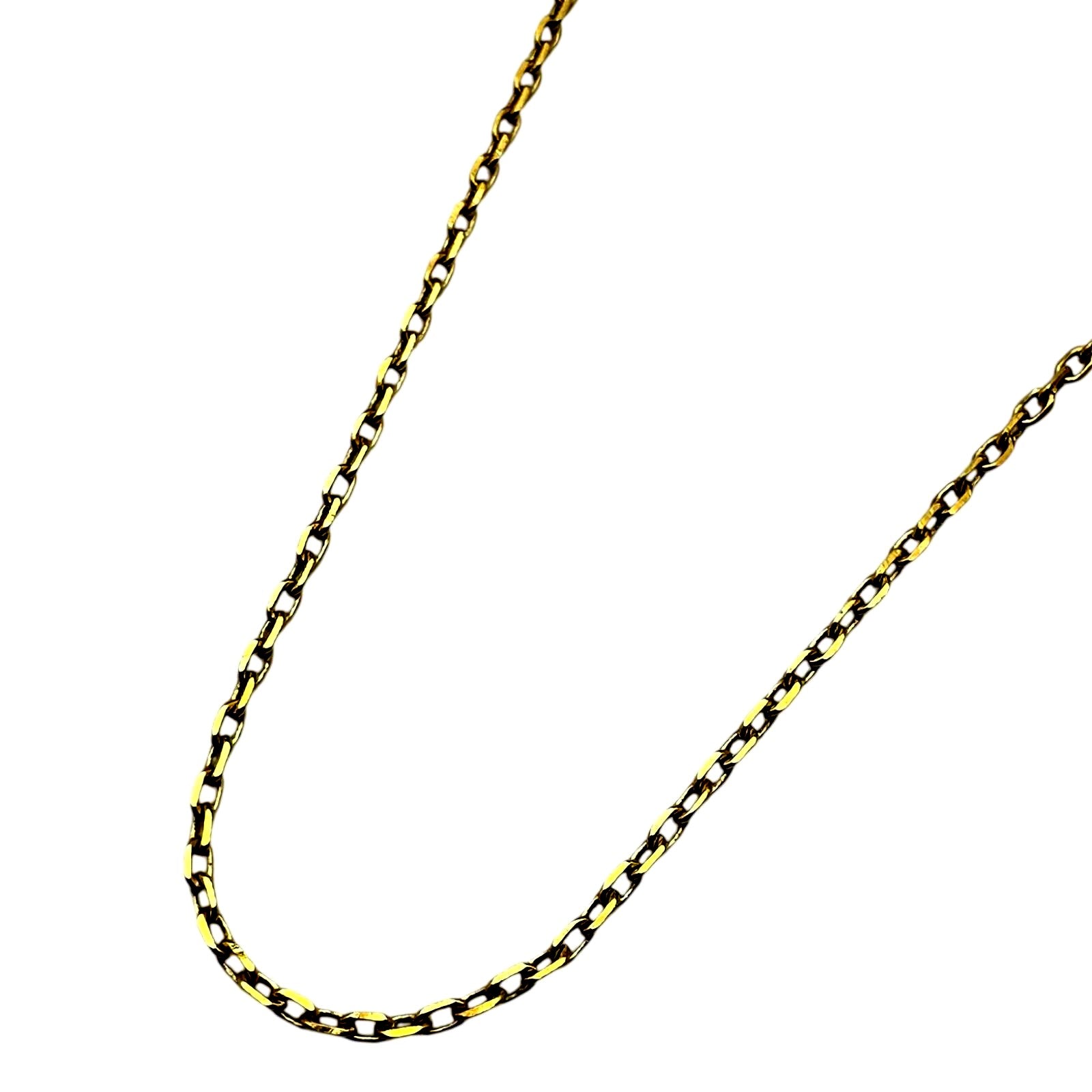 Mikimoto Necklace in K18 gold for ladies with 40.5 cm length and delicate design