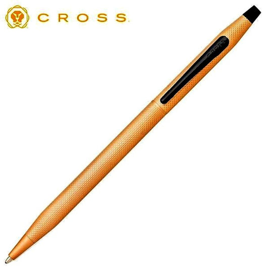 CROSS Classic Century ballpoint pen in brushed rose gold with twist mechanism and sleek design