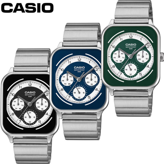 CASIO MTP-M307D Quartz Men's Watch — Japanese