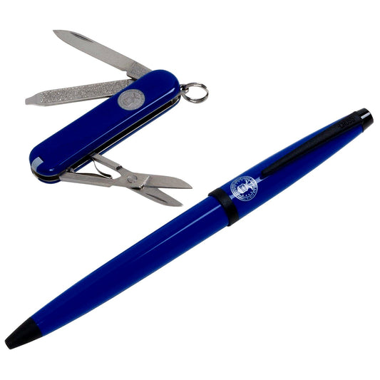 New USAF Victorinox knife and Cross ballpoint pen set in original packaging