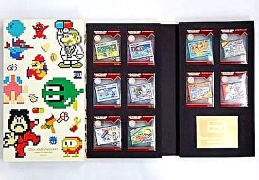 GBA Software Collection Box with 10 classic Nintendo Famicom Mini second series game cartridges