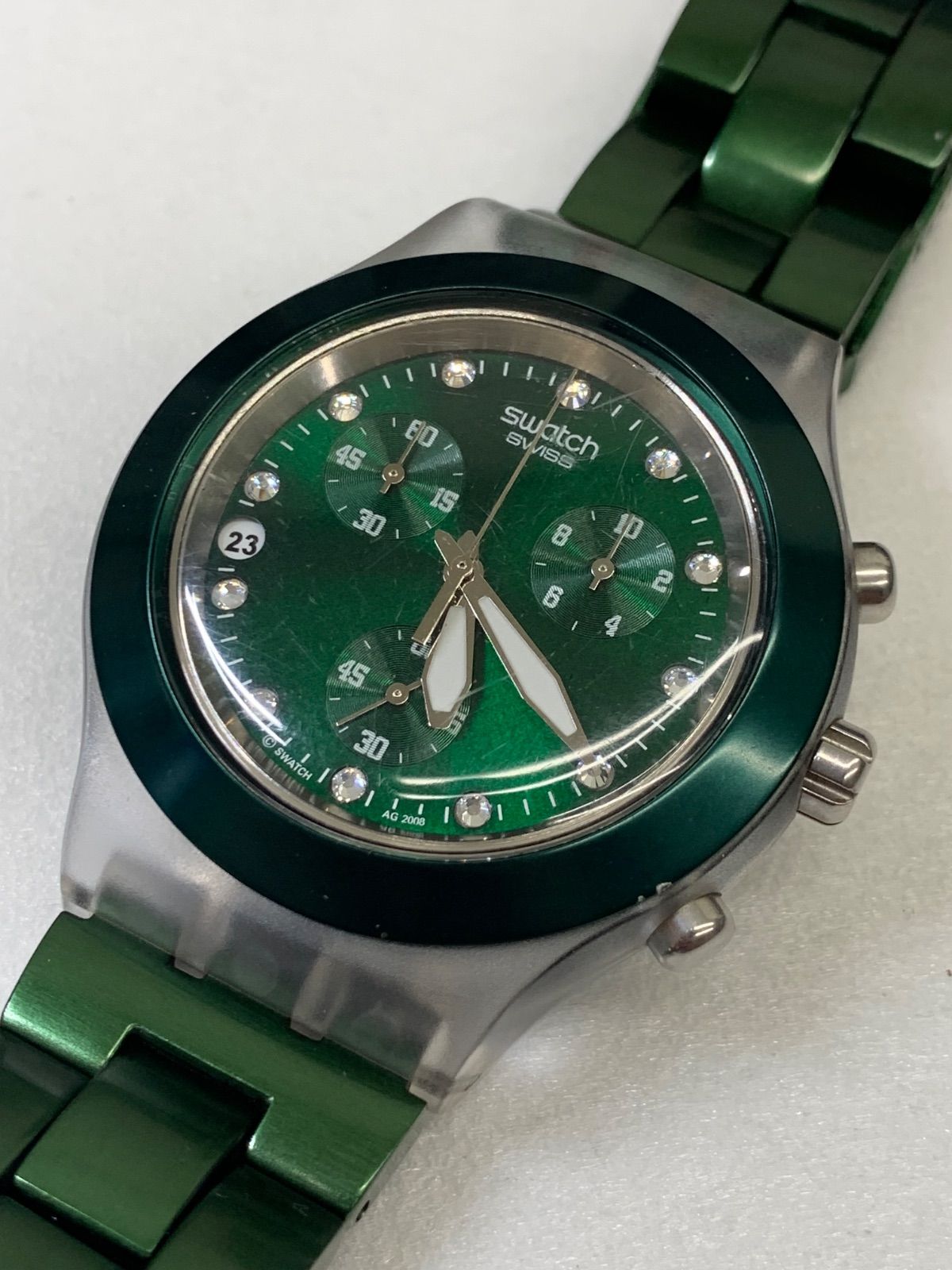 swatch R7-487 AG 2008 Quartz Men's — Japanese