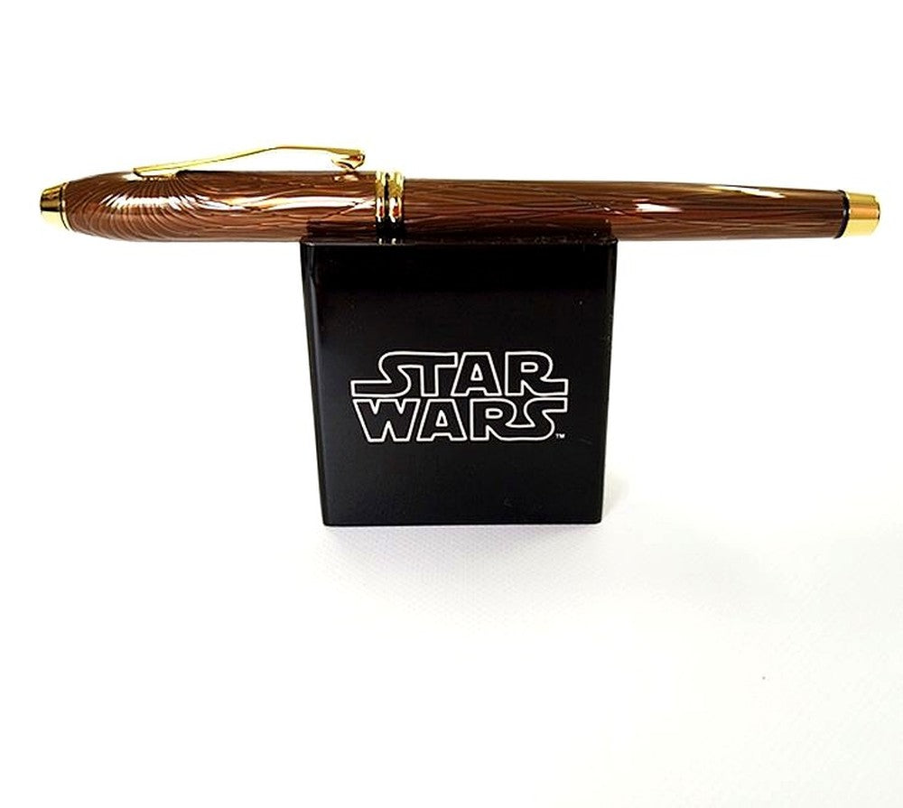 Cross Townsend Fountain Pen F Fine Star Wars Chewbacca with serial number and Swarovski crystals, Japan import
