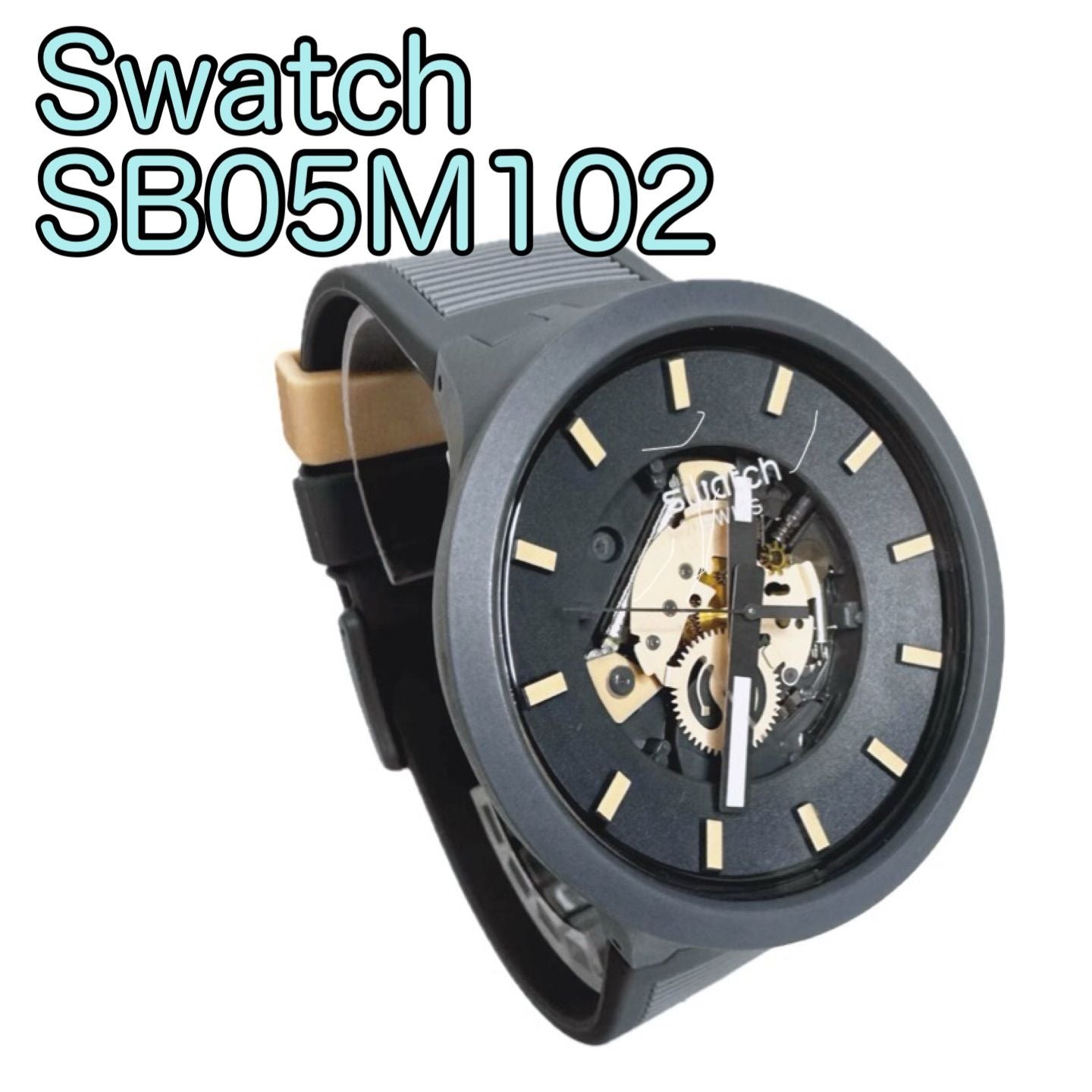 swatch SB05M102 Quartz Men's — Japanese