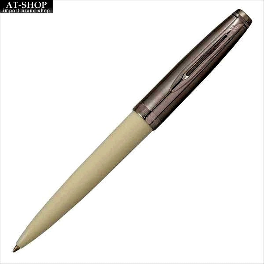 WATERMAN Essential Ivory CT 2100628 ivory ballpoint pen with chrome trim and clip