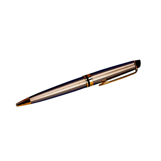 Waterman Expert Essential S0951990 Metallic GT pen measuring 14 cm with a sleek metallic finish