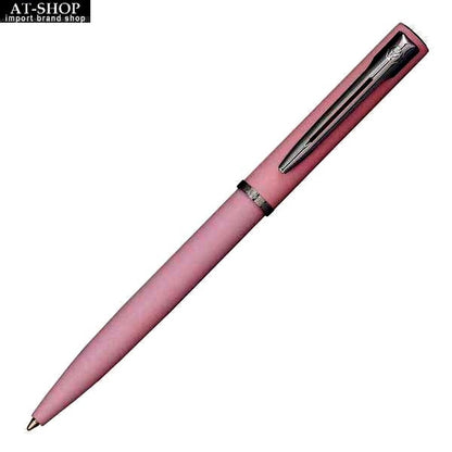 WATERMAN Allure Pastel Pink CT ballpoint pen with sleek pink body and chrome trim