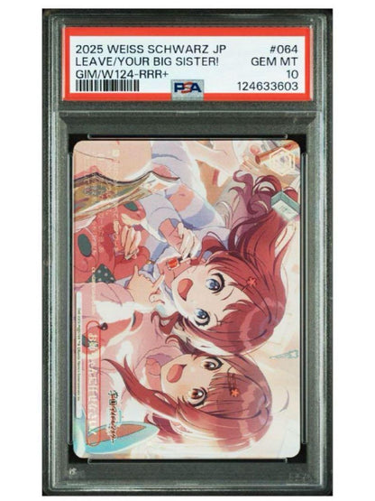 PSA 10 Weiss Schwarz The Idolmaster The Idolmaster Million Live! Theater Side: Never Say Never — Japanese
