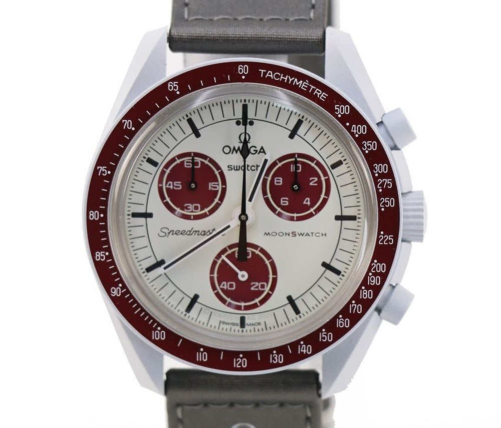 swatch Speedmaster SO33M101 Quartz Men's — Japanese