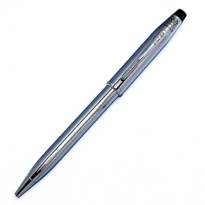 Cross Century II Chrome Ballpoint Pen N3502WG with rotary twist mechanism and black ink in original box