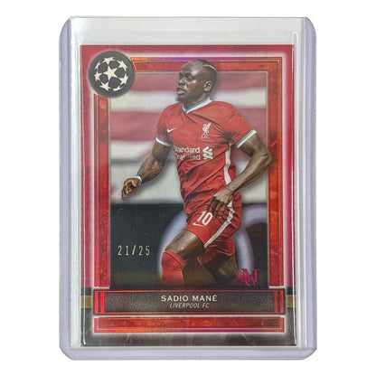 TOPPS Soccer Card Museum Collection Sadio Mane Liverpool — 21/25 — Japanese