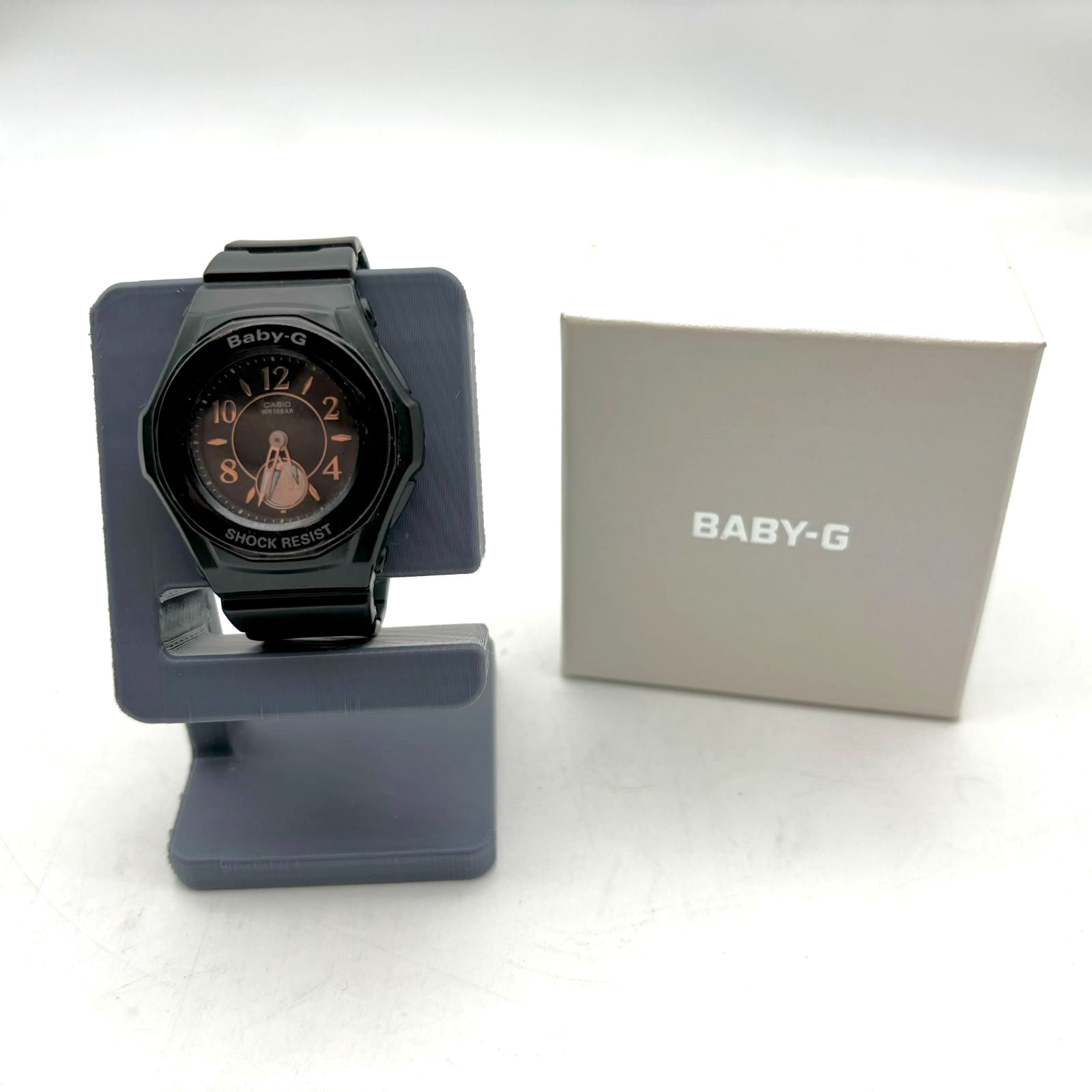 Casio Baby-G BGA-1050B women's wristwatch with minor scratches and dirt visible