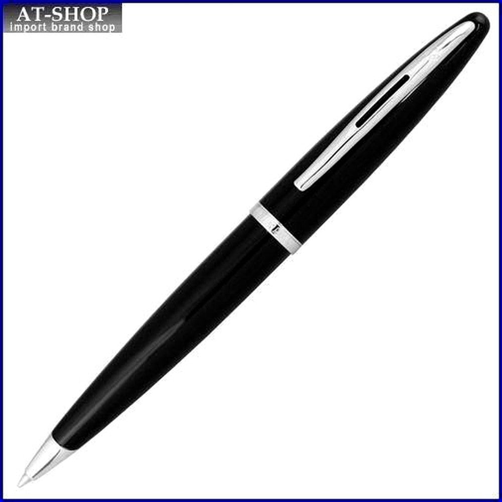 WATERMAN Ballpoint Pen Karen Black Sea wm1012 in black with silver accents and 144mm length