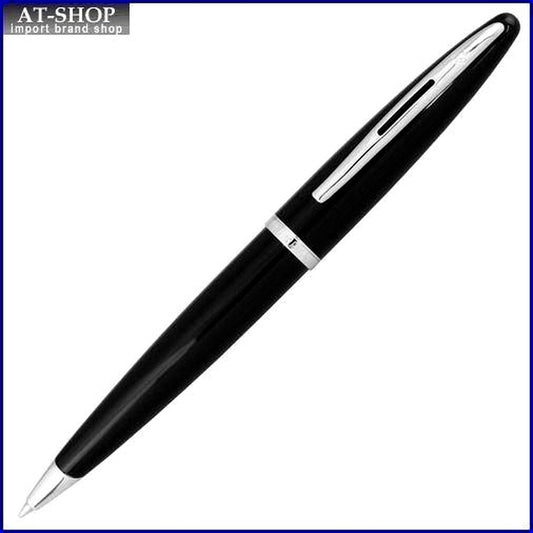 WATERMAN Ballpoint Pen Karen Black Sea wm1012 in black with silver accents and 144mm length