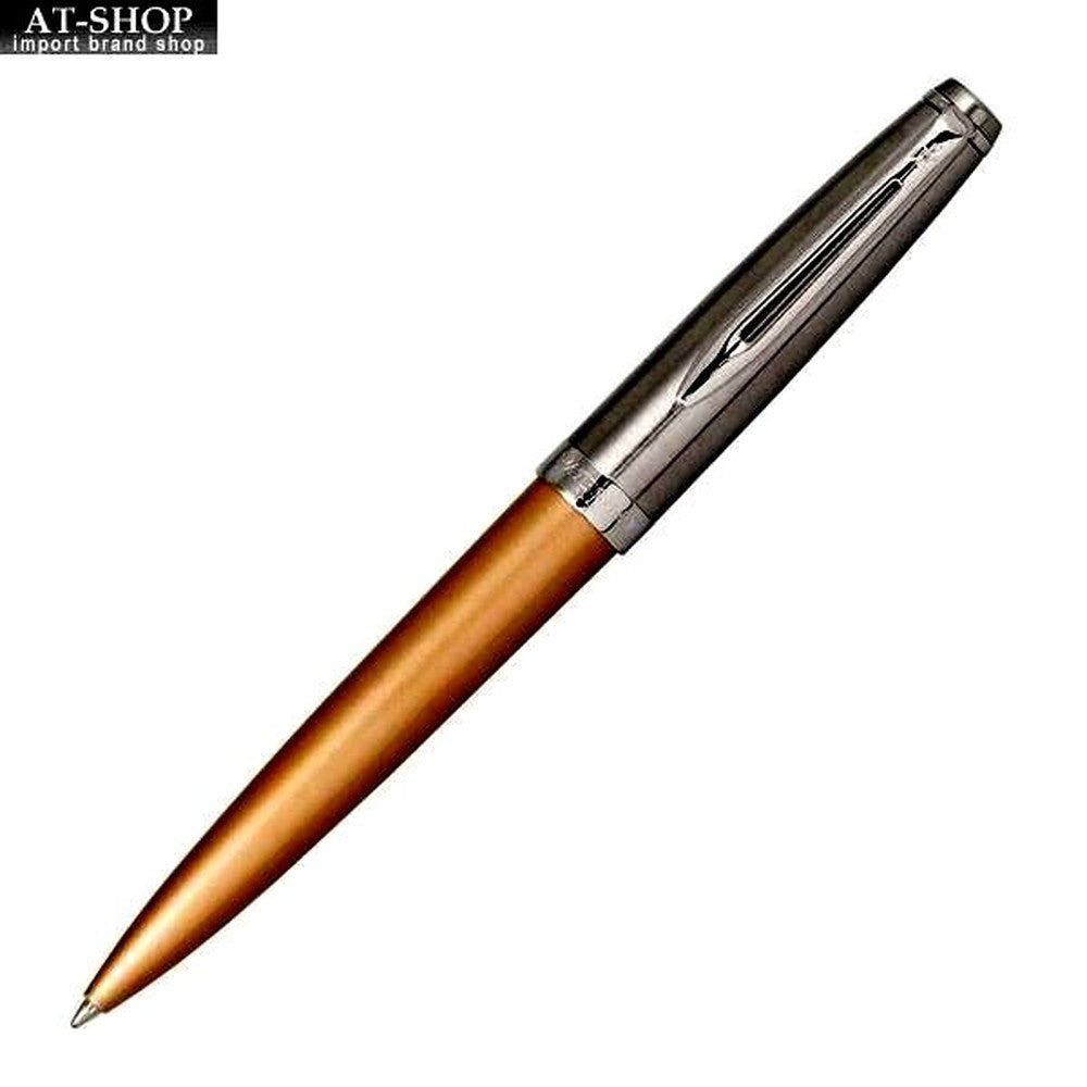 WATERMAN Emblem DX Gold CT ballpoint pen with gold finish and 140 mm length