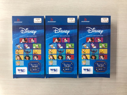 Weiss Schwarz Weiß Schwarz Braun Disney Characters 3BOX Unopened Shrink-Wrapped — Japanese