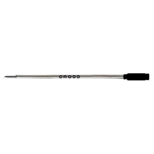 Pack of 3 Cross black ink ballpoint pen refills Model 8513 with M tip for Cross pens