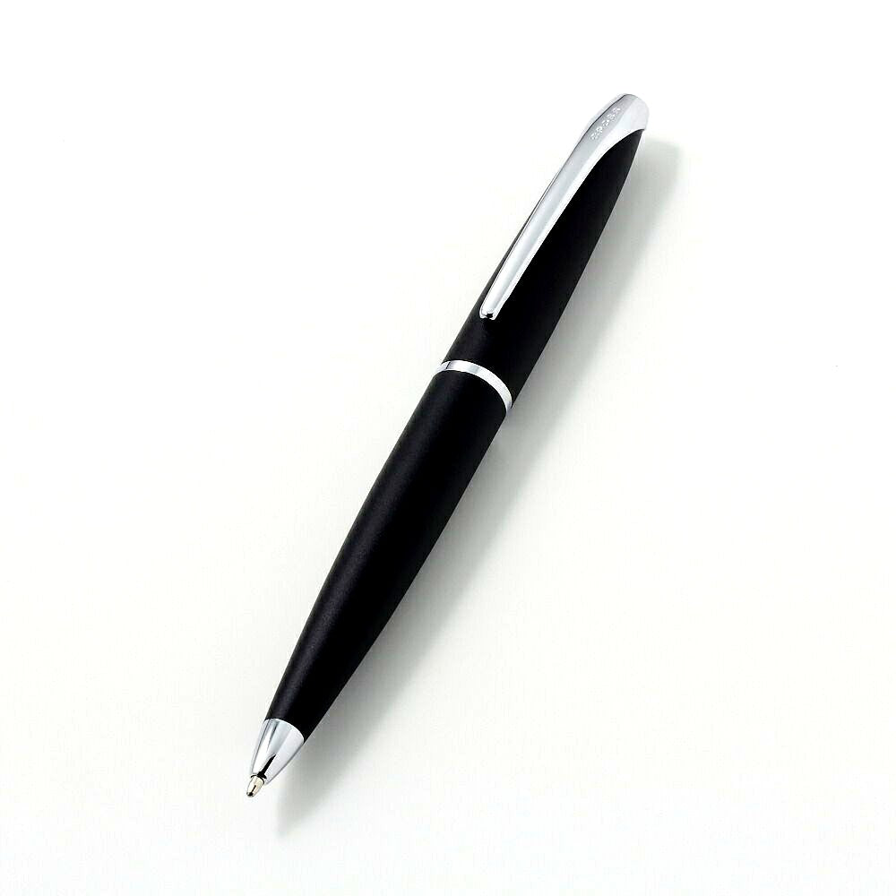 CROSS Ballpoint Pen 882-3 Vasault Black ATX with matte black and silver mechanical pencil in original box