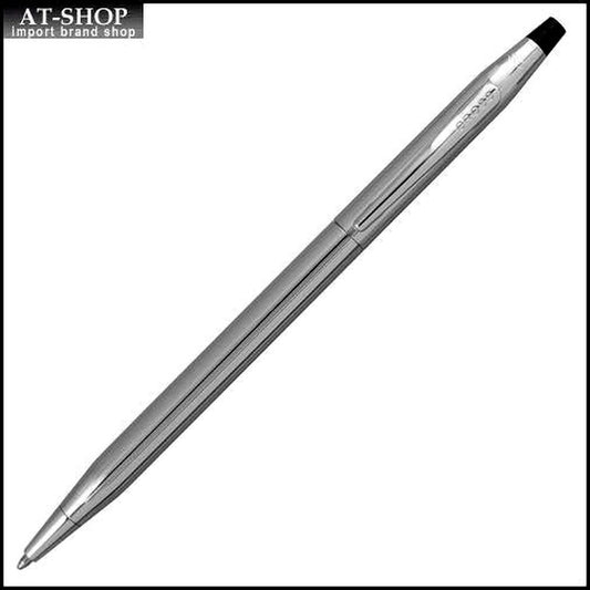 CROSS Classic Century Chrome ballpoint pen with twist mechanism and sleek silver finish