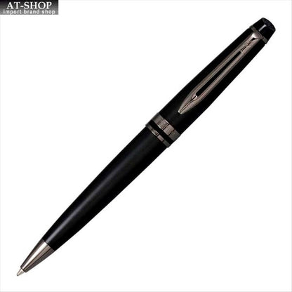 Waterman Expert Mechanical Pen Metallic Black RT 2119267 with silver accents and a sleek finish