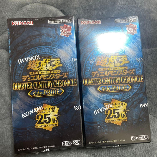 Yu-Gi-Oh Yu-Gi-Oh! Quarter Century Chronicle Side:PRIDE Box — Japanese