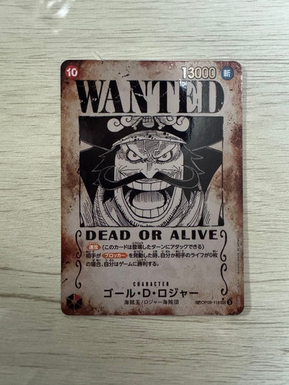 One Piece Gol D. Roger — OP09-118 — Japanese