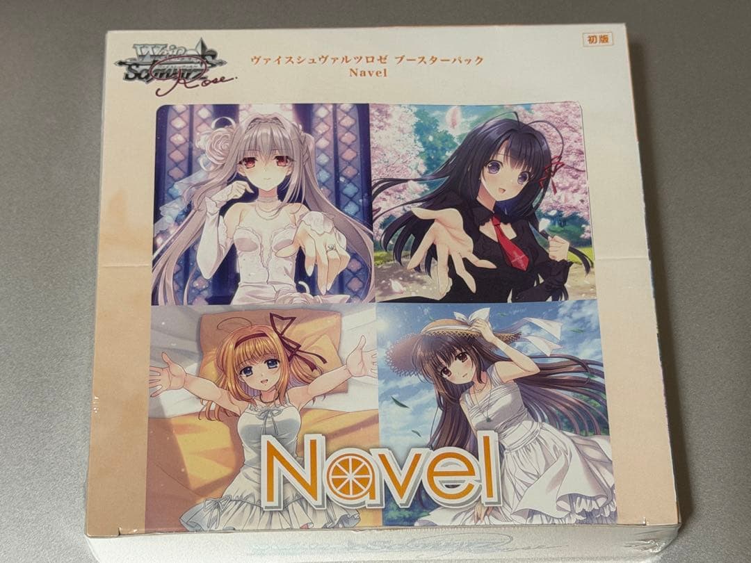 Weiss Schwarz Weiß Schwarz Rose Navel Unopened 1BOX Shrink-wrapped Box — Japanese