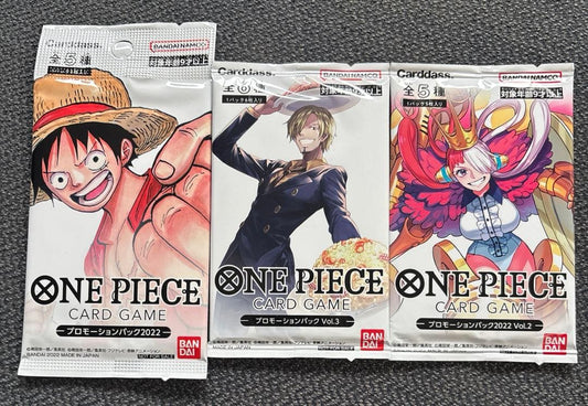 One Piece One Piece Card Game Promotion Pack 2022 Set of 3 Pack — Japanese