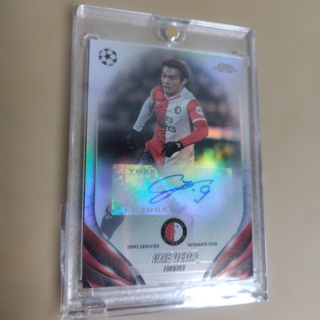 Japan National Team Ueda Kyosei Player Autographed Card — Japanese