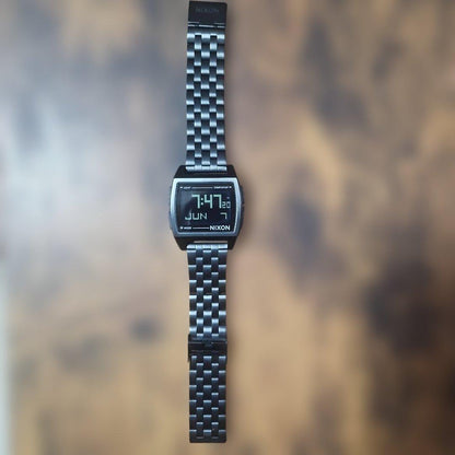 NIXON All Black Digital Men's Watch — Japanese