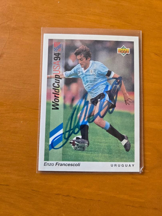 Enzo Francescori Signed Card — Japanese