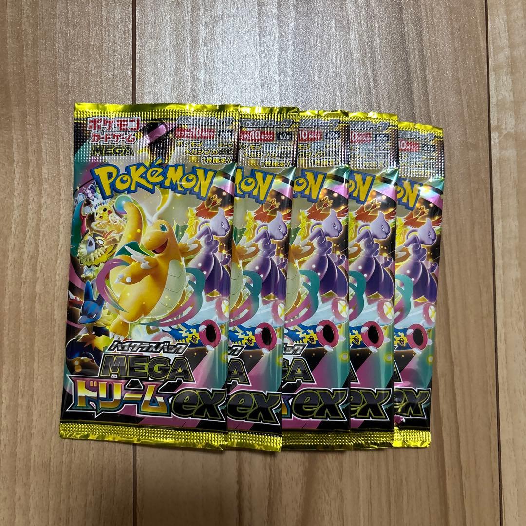 Pokemon Pokemon Card Game Mega Dream 5p Pack — Japanese