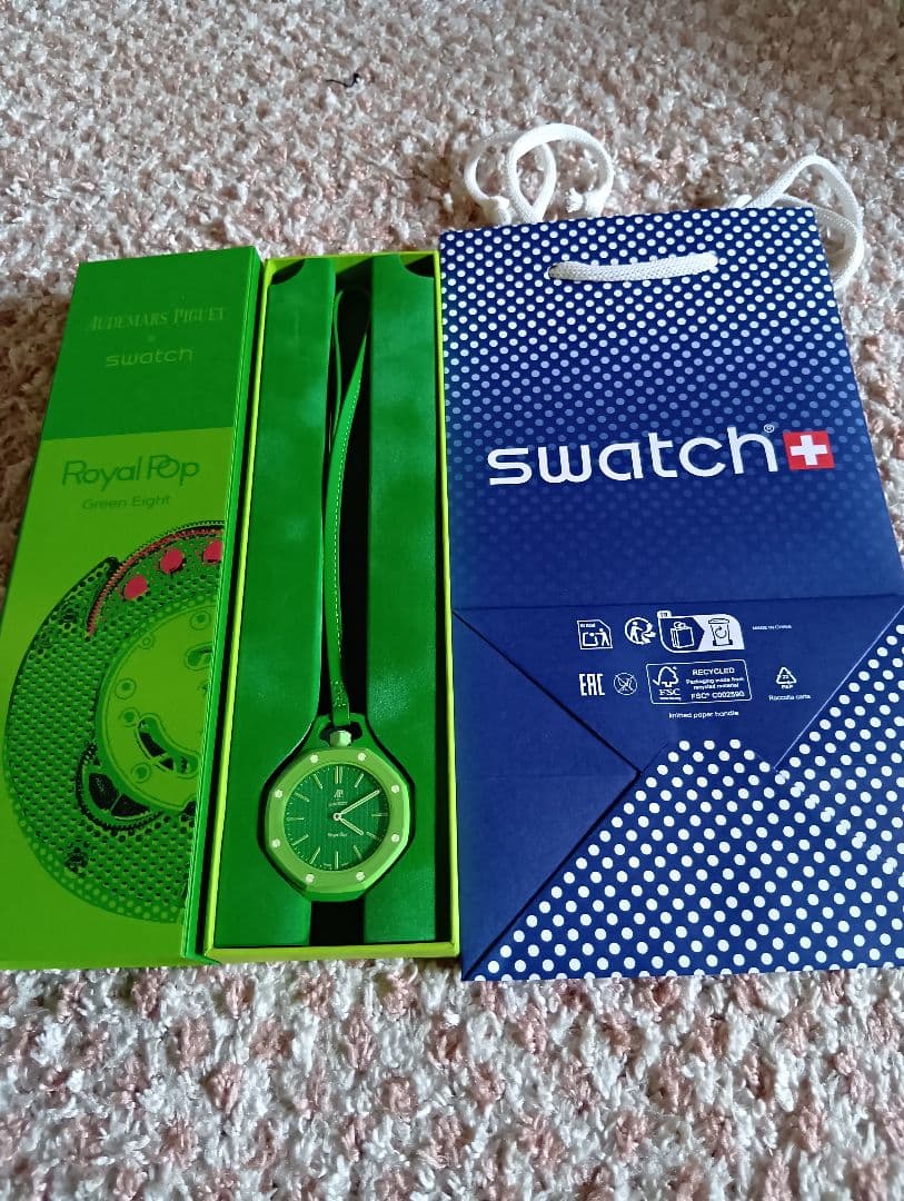 swatch Royal Pop Manual Men's — Japanese