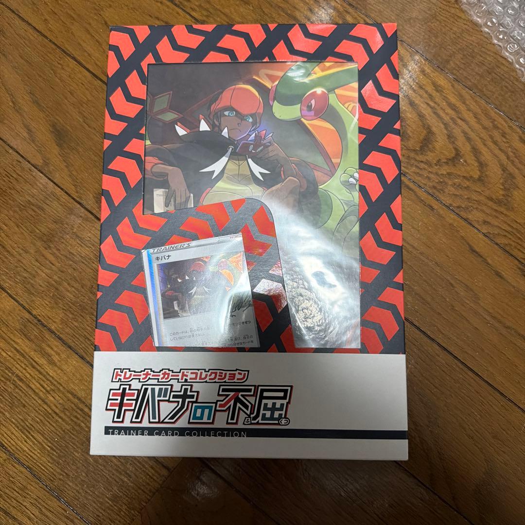 Pokemon Pokémon Card Trainer Card Collection Kibana's Resilience Box — Japanese