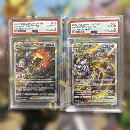 PSA 10 Pokemon Mewtwo VSTAR SAR — S High Class Pack VSTAR Universe — Japanese