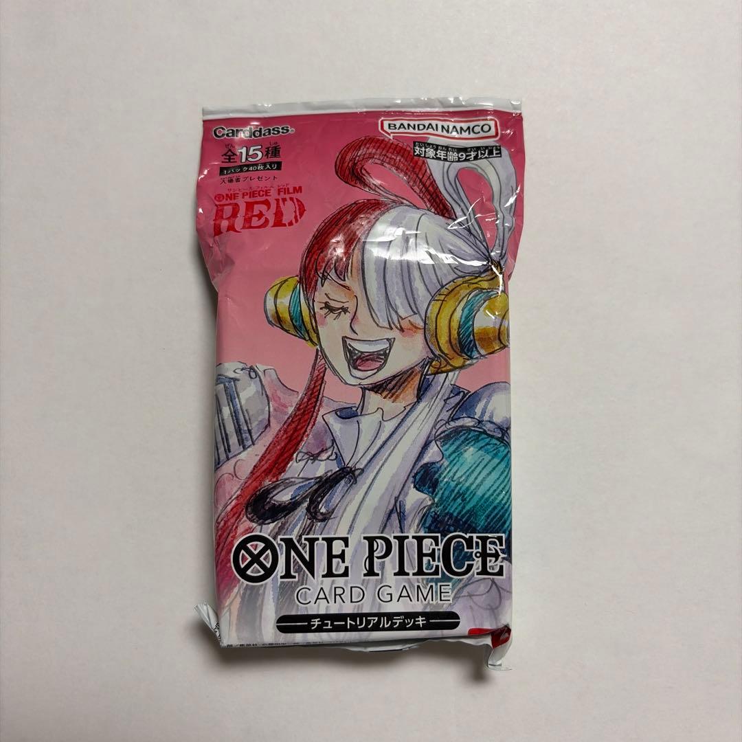 One Piece One Piece Film Red Card Game Tutorial Deck Pack — Japanese