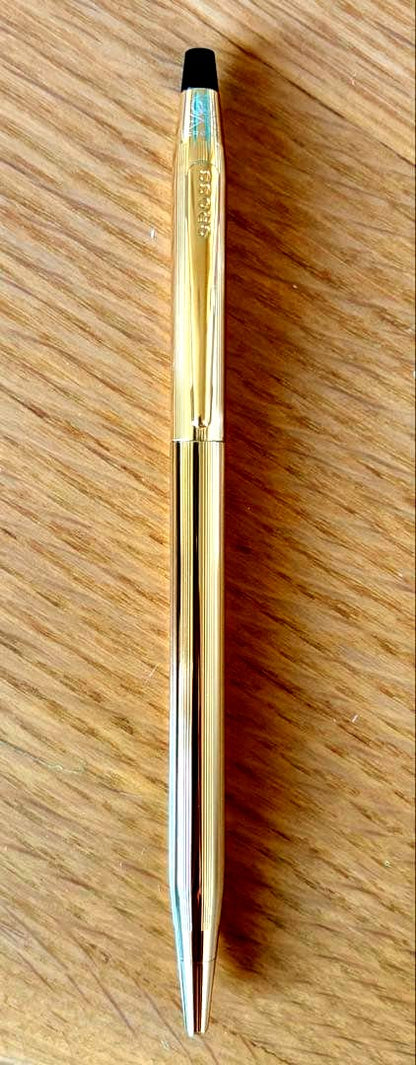 Cross Classic Century Gold PVD Ballpoint Pen NAT0082-157 1946 Centennial Model unopened