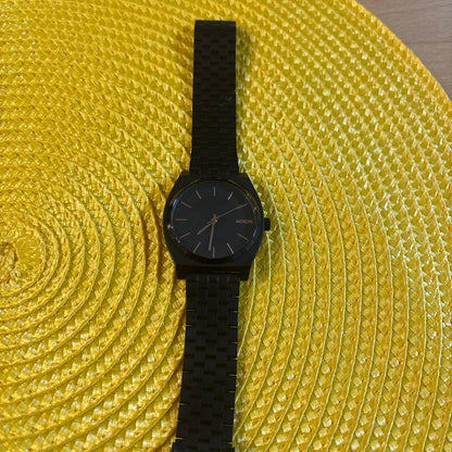 NIXON All Black Quartz Men's Watch — Japanese