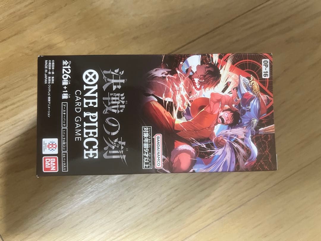 One Piece ONE PIECE Card Game: Battle of the Decisive Moment Booster Pack Box — OP-16 — Japanese