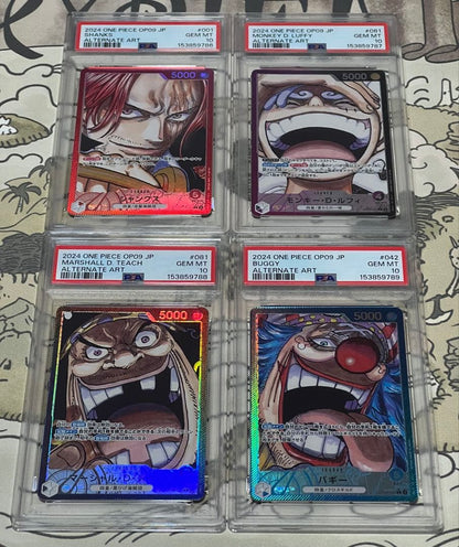 PSA 10 One Piece Shanks L — Japanese