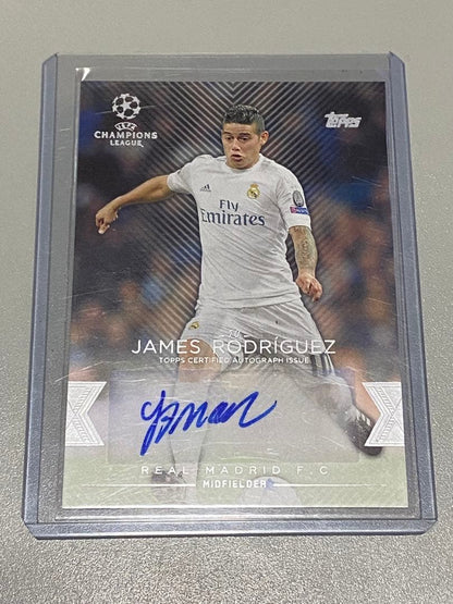 Soccer Sign Card James Rodríguez — Japanese