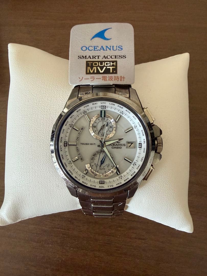 CASIO OCW-T1000 Solar Men's Watch — Japanese