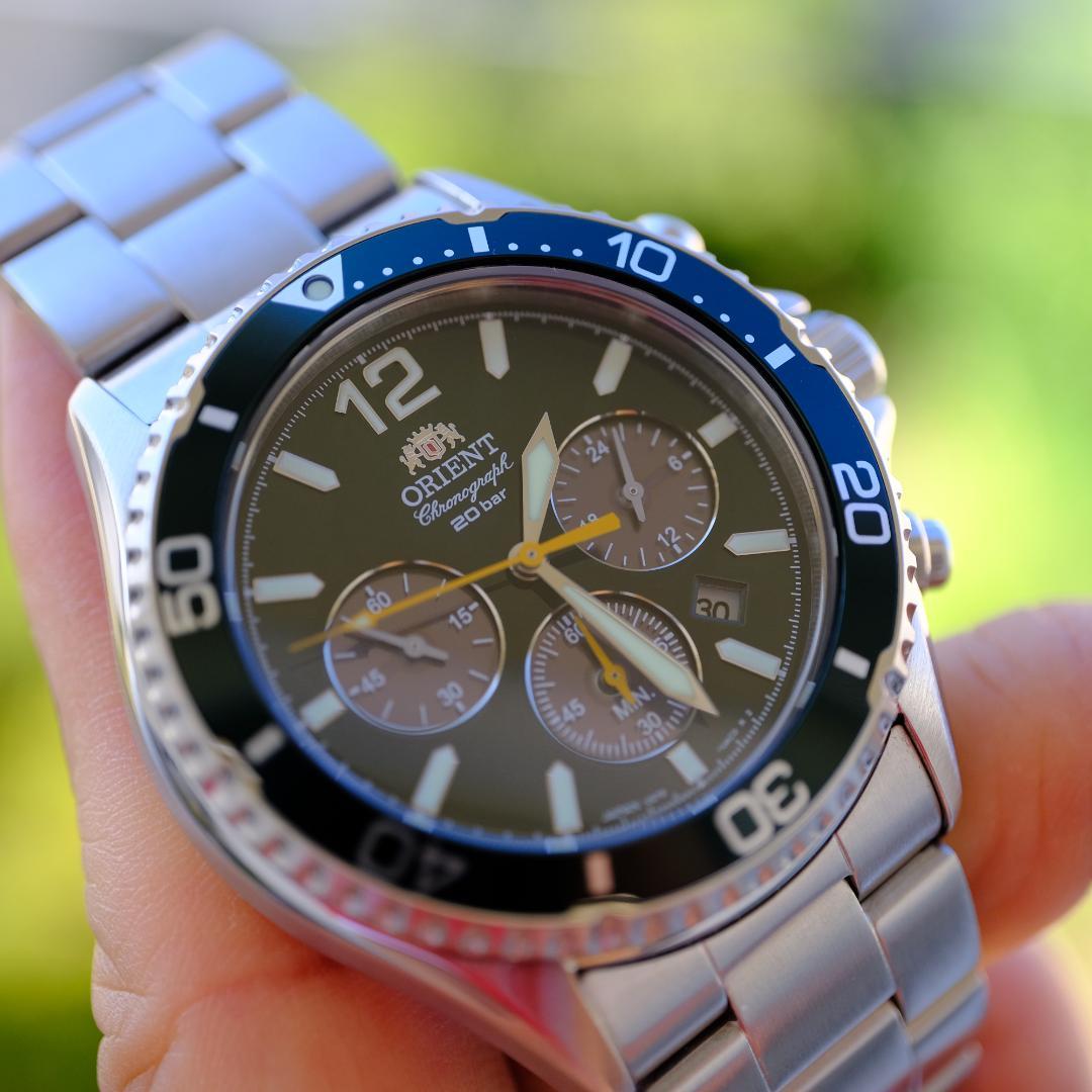ORIENT RN-TX0204E Solar Men's Watch — Japanese