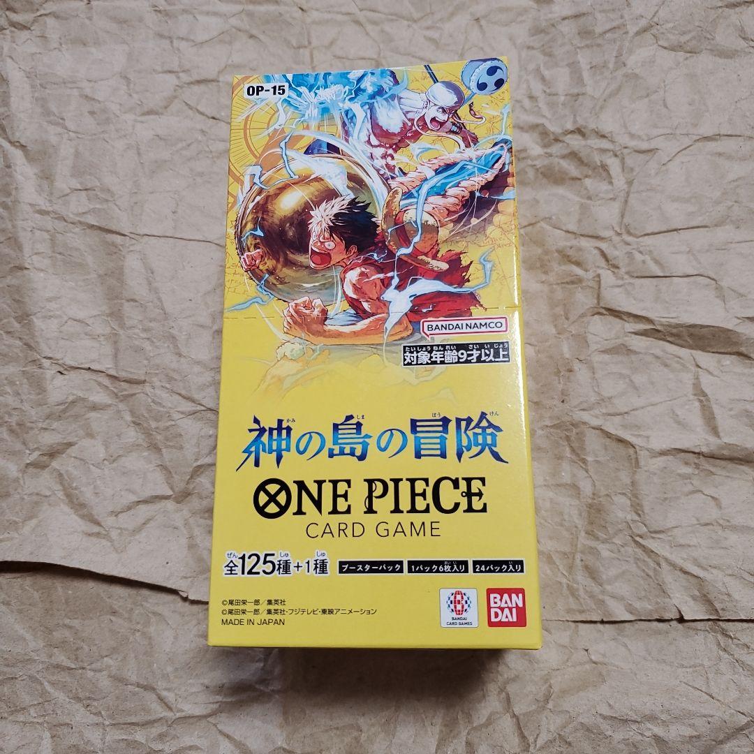 One Piece One Piece Card: The Adventure on God's Island Box Unopened with Seal Tape Box — Japanese