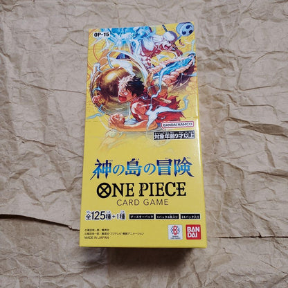 One Piece One Piece Card: The Adventure on God's Island Box Unopened with Seal Tape Box — Japanese